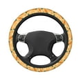 thumbnail image 3 of Fotbe Love Carrot Steering Wheel Cover Universal 15 in Car Accessories for Men Women,Steering Wheel Protector Comfortable Protective Case for SUV Sedan Decor, 3 of 8