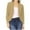 Khaki Womens Blazers, variant on BSDJILFG Women Blazer Plus Size New Open Front Cardigan Long Sleeve Round Hem Kimonos Cropped Fall Jackets,Sizes S-5XL