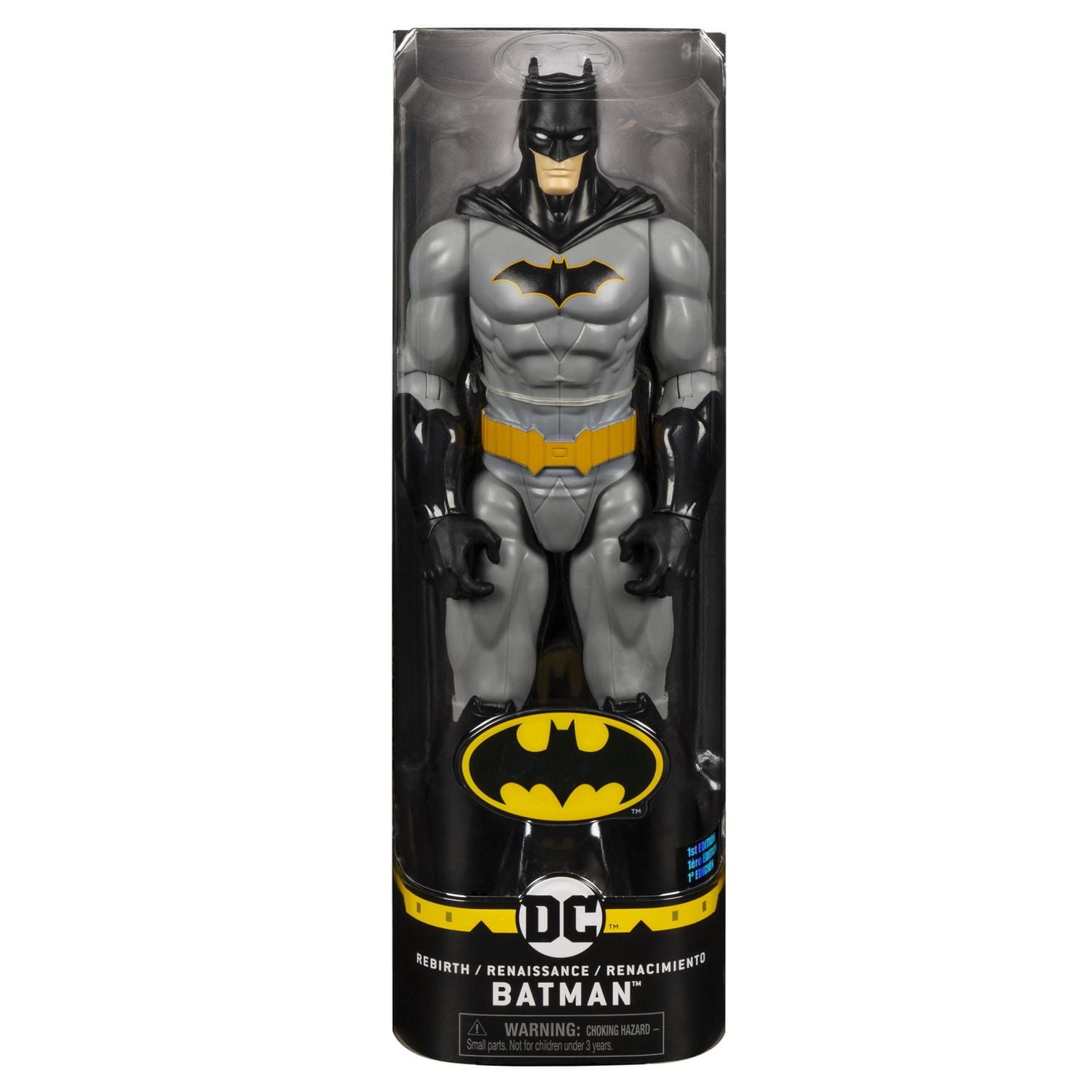 Batman 12-inch Rebirth Action Figure, Kids Toys for Boys Aged 3 and up