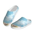 thumbnail image 2 of Lsque Cute Pink Mushrooms Pattern Womens Comfort Cotton on Scuff With Memory Foam and Anti-skid Sole Slipper-44/45, 2 of 7