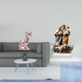 thumbnail image 2 of Escultura De Gato Acrílica, Adorno De Mesa único, Figura Artesanal Para Decoración Navideña Del Hogar, Chimenea, Regalo DIY, 2 of 8