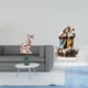 thumbnail image 2 of Escultura De Gato Acrílica, Adorno De Mesa único, Figura Artesanal Para Decoración Navideña Del Hogar, Chimenea, Regalo DIY, 2 of 8