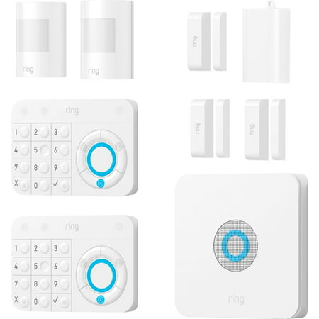 Ring - Alarm Starter Home Security Kit - White