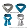thumbnail image 6 of Sports Cooling Towel Reusable Water Activated Neck Wrap 20 Plus Hours Cold Relief Ice Bandana for Outdoor Work Travel Lightweight, 6 of 8