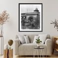 thumbnail image 4 of Historic Framed Print, [Front entrance of Transportation Exhibit building at World's Columbian Exposition, 1894. Chicago], 17-7/8" x 21-7/8", 4 of 9