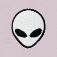 thumbnail image 2 of Dalix Lil Alien Beach Short Embroidered Casual Pocket Mesh Drawcord Waist Mens in Orchid M Medium, 2 of 5