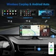 thumbnail image 2 of Pantalla Inalámbrica Apple CarPlay HAUXIY 10,26" con Dash Cam 4K, 2 of 7