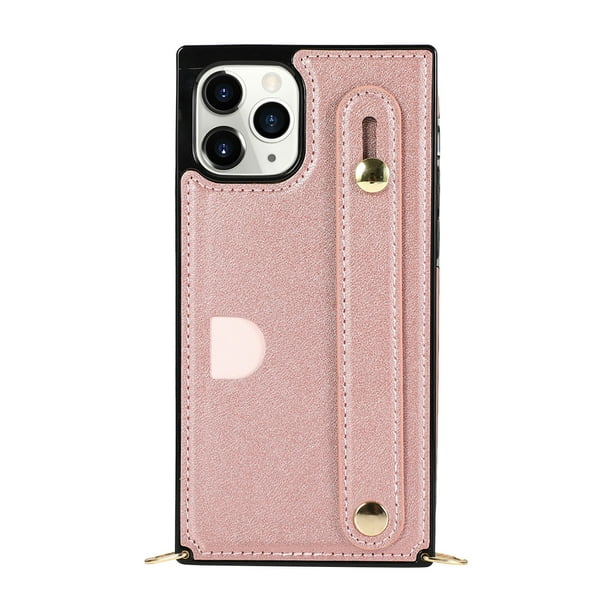 Nomeni Leather Holder Case For Iphone 12 Pro Max With Neck Hang Belt Wrist Strap Cover Walmart Com