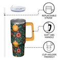 thumbnail image 3 of 30 oz Holiday Season Snowman Tumbler with Handle and Straw, Stainless Steel Insulated Cup 30 oz, Leak Proof Christmas Mug, Winter Gift, 3 of 5