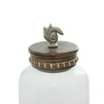 thumbnail image 4 of DecMode 9", 10", 12"H Glass Decorative Jar, Clear, 3 - Pieces, 4 of 7