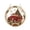 F, variant on MInHoues Christmas Hanging Ornament, DIY Pearl Painting Kit Holiday Wall Decoration, Rhinestone Art Craft with Bells Red Bow Candy Canes, Festive Indoor Home Display