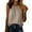 37# Khaki, variant on Women's Cotton Linen Halter Tank Tops Sleeveless Backless Side Button Cami Tops Solid Color Casual Summer Blouses,Dark Gray ,M