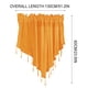 thumbnail image 3 of Collections Floral Sheer Lace Shade Window Curtain With Scalloped Edges And Rod Pocket Top For Easy Hanging, 3 of 3