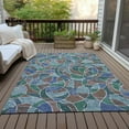 thumbnail image 4 of Dalyn Rugs Machine Washable Indoor/Outdoor Chantille ACN2208 Blue 10' x 14' Rug, 4 of 9