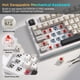 thumbnail image 5 of Teclado Mecánico Inalámbrico YUNZII YZ75 Hot Swappable RGB BT5.0, 5 of 9