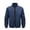 Blue, variant on Mens Winter Jackets Stand Collar Solid Color Casual Jacket Lightweight Outerwear Zip Up Long Sleeve Warm Coat Comfortable Loose Fit Fall Winter Mens Jacket with Hood