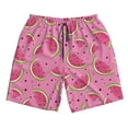thumbnail image 5 of Goofa Watermelon Printed Mens Swim Trunks Summer Quick Dry Short Beach Swimwear Bathing Suits-Large, 5 of 9