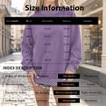 thumbnail image 3 of Women Colorblock Polka Dot Oversized Sweatshirt Y2k Drop Shoulder Long SLeeve Crewneck Casual Loose Fall Pullover Tops, 3 of 4