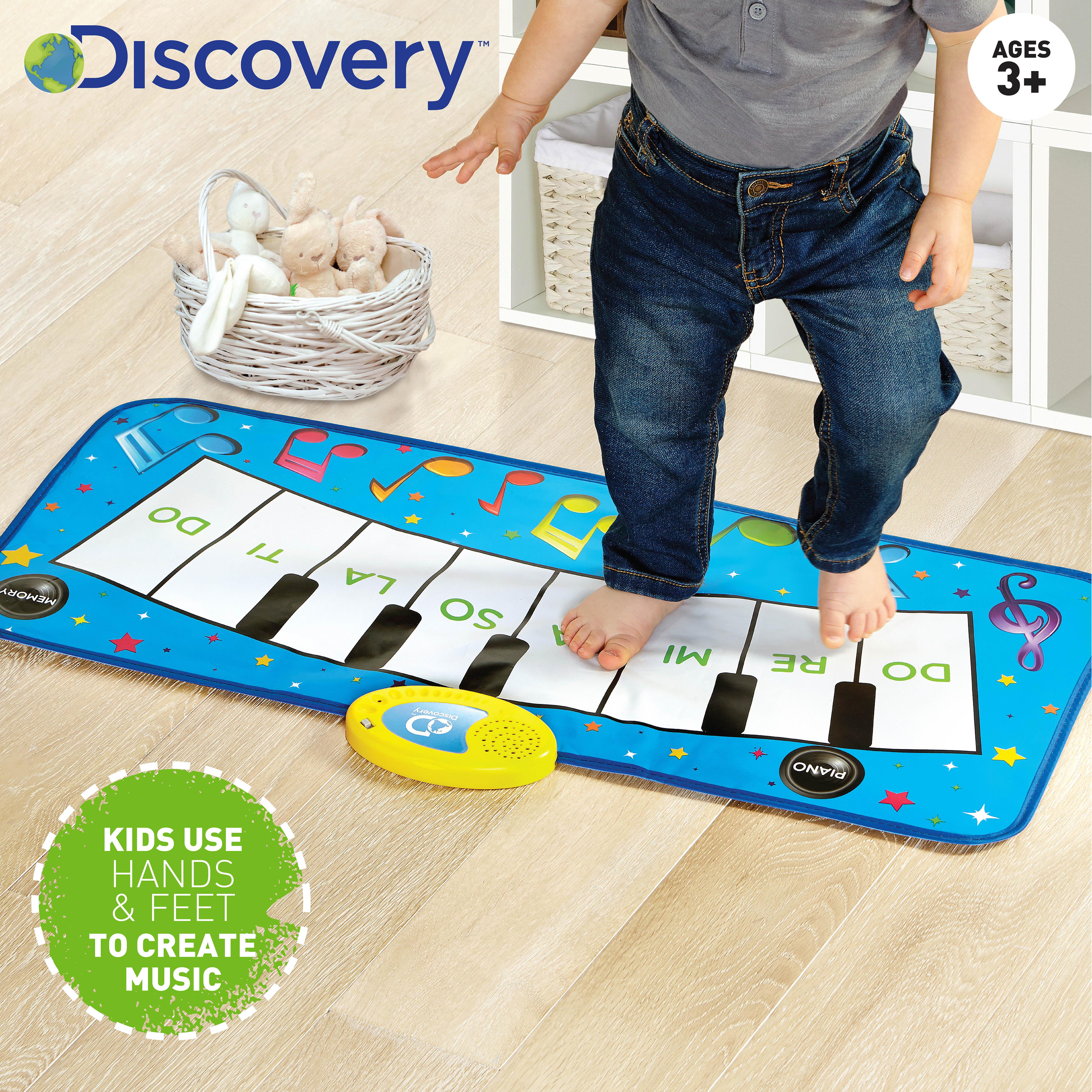Discovery Kids Play Piano Build-in Song Dance Keyboard Mat Educational Toy Toddl 