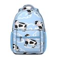 thumbnail image 1 of Highland Cow Lovers Backpack – Adorable Bull and Buffalo Print Pattern Schoolbag with Rustic Farm Design, 1 of 4