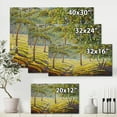 thumbnail image 4 of Designart ' Bushes and Pine Trees In The Forest II ' Traditional Canvas Wall Art Print, 4 of 4