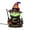 D, variant on ZJNGJC Halloween Plug In Stained Glass Style Acrylic Witch Cauldron LED‑Lamp Hallowoen Witch Hat Figurine with Pumpkin Potion Bottle D