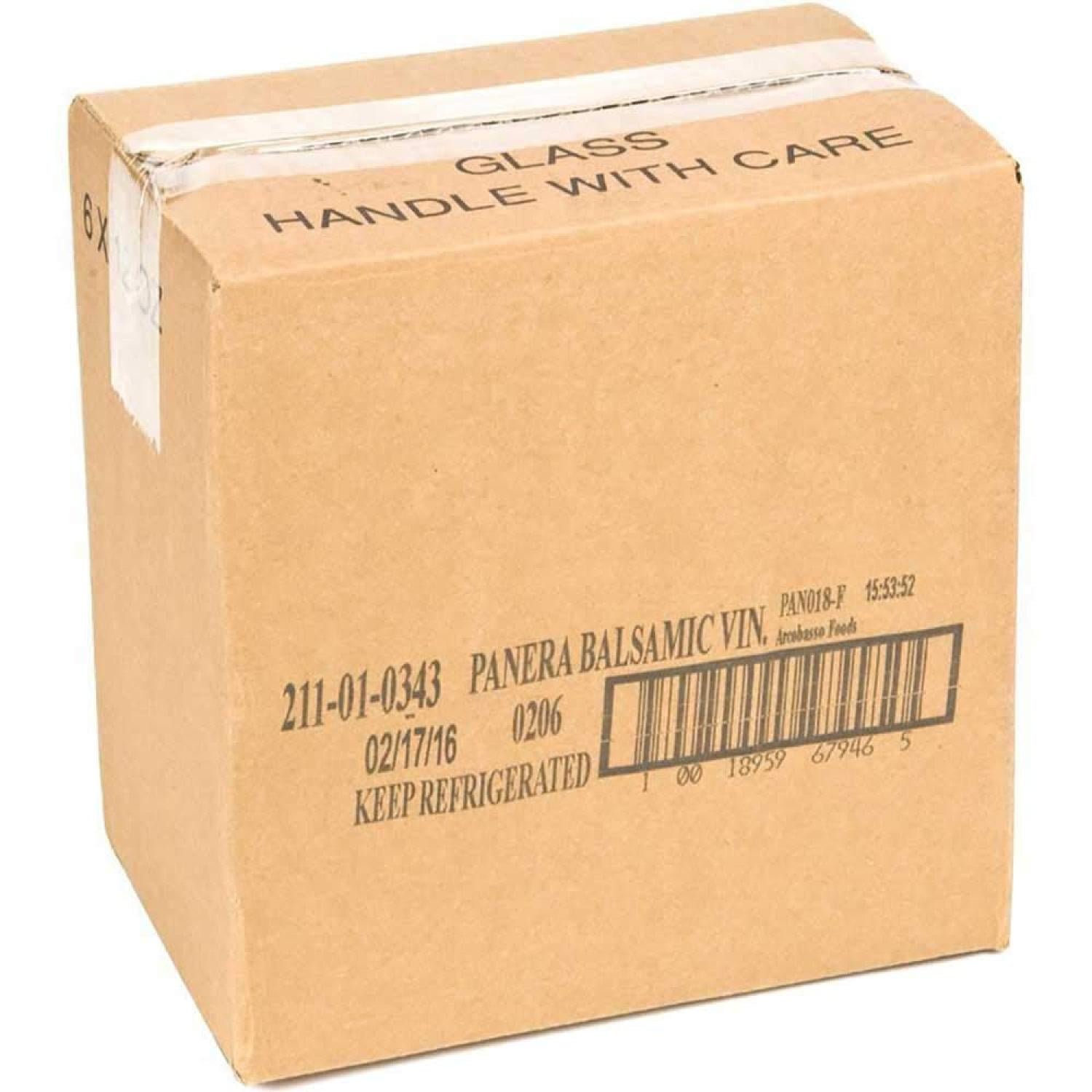 Panera Balsamic Salad Dressing, 12 Ounce 6 per case.