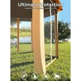 thumbnail image 6 of Garvee 13x13 feet Pop Up Gazebo, Hexagonal Tent with Mosquito Netting, 6-Sided Sun Shelter, 6 of 7