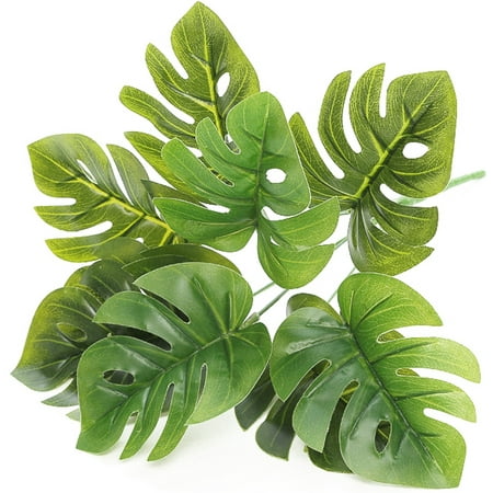 Bangcool Feuilles artificielles tiges branche de fausse feuille de fausse  plante réaliste pour la décoration intérieure | Walmart Canada