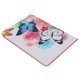 thumbnail image 4 of Funda protectora de PU para tableta portátil, protección Universal de 360 °, Funda de cuero pintada para iPad de 9ª generación, dos mariposas, 4 of 8