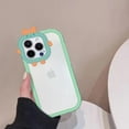 thumbnail image 2 of Color Edge Phone Case with Cute Bow Knot Camera Frame Lens Protection, Shockproof Soft Clear Case for iPhone 13 Pro, 2 of 7