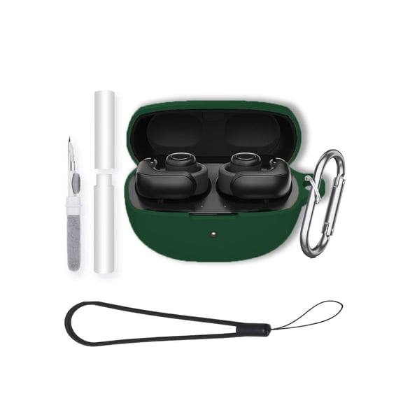 Soft Silicone Case for Bose UltraOpen, Shockproof & Anti-Scratch Protective Cover, Anti-Lost & Dustproof-Green