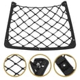 thumbnail image 3 of SHISUYAN 2pcs Car Net Pocket Car Mesh Storage Pocket Car Trunk Net Organizer RV Storage Net, 3 of 8