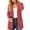 34# Red, variant on Womens Cardigan Lightweight Long Sleeve Knit Cardigan Sweaters Fall Casual Open Front Shirts Navy,M