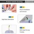 thumbnail image 3 of Unicorn Fish Scale Shining Sink Splash Guard for Faucet 2 Packs Faucet Absorbent Mats, Believe in Miracles Faucet Handle Drip Catcher Quickly Drying Mat for Kitchen Counter Bathroom RV, 14.9"x5.5", 3 of 7