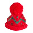 thumbnail image 2 of Mini gorro de punto navideño, adorno navideño, decorativo, suministros para fiestas navideñas, Rojo, 2 of 9