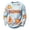 #01 Light Blue, variant on Halloween Long Sleeve Crew Neck Top for Men, Comfortable Soft Relaxed Fit Fall Wear, Vintage Pumpkin Ghost Print Casual Costume for Holiday Gathering,XXL,Black