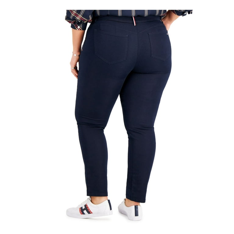 Tommy Hilfiger Logo Skinny Fit Leggings Navy