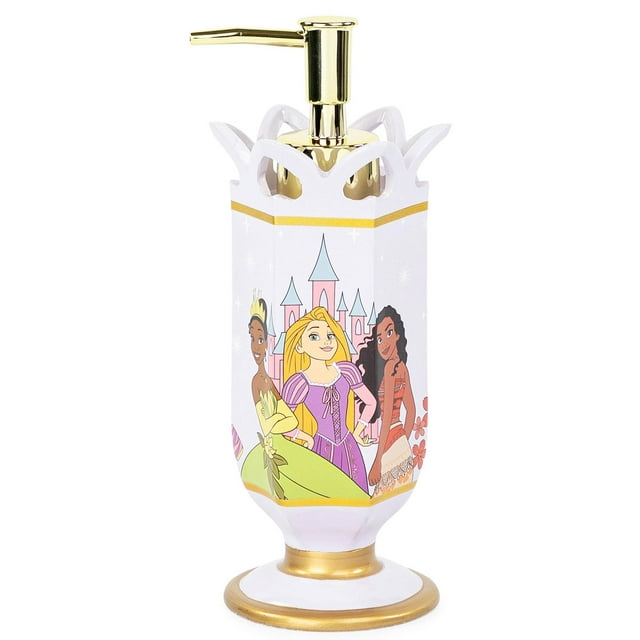 Dispensador de jabón Jay Franco Disney Princess Light Purple