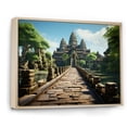 thumbnail image 2 of Designart "Journey To Asian Painting II" Asian Floater Framed Wall Art Print, 2 of 7