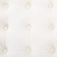 thumbnail image 7 of Costaelm Hank Round 29.5" Velvet Tufted Storage Ottoman, Cream, 7 of 7