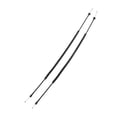 thumbnail image 1 of Cables de liberación del pestillo de la puerta Unique Bargains 2 Pcs para Dodge para Ram 1500 2500 3500 1998-2002 Cable de pestillo de la puerta interior Número 55275106 Negro, 1 of 6