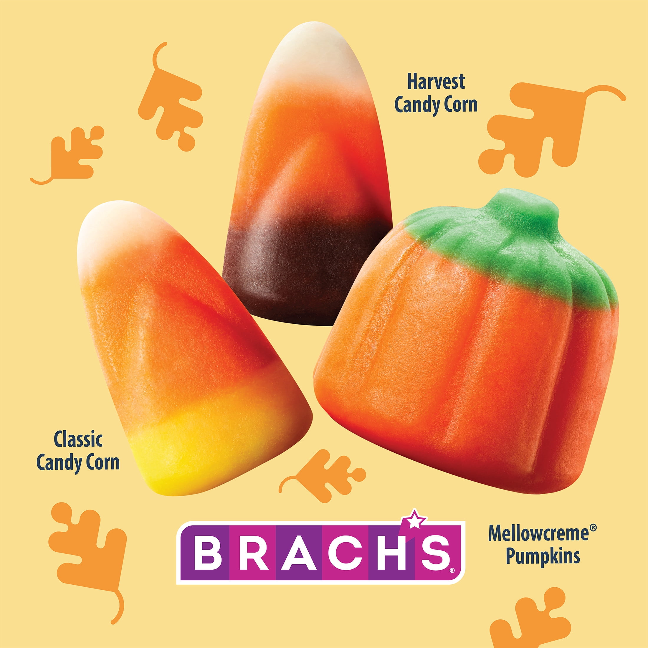 Brach's Mellowcreme Autumn Mix Candy, Halloween Candy, Fall Treats, 11 Ounce Bag