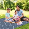 thumbnail image 5 of JML Outdoor Rug Lightweight Plastic Waterproof Outside Mats for Patio,Beach,Camping, 4' x 6', 5 of 5