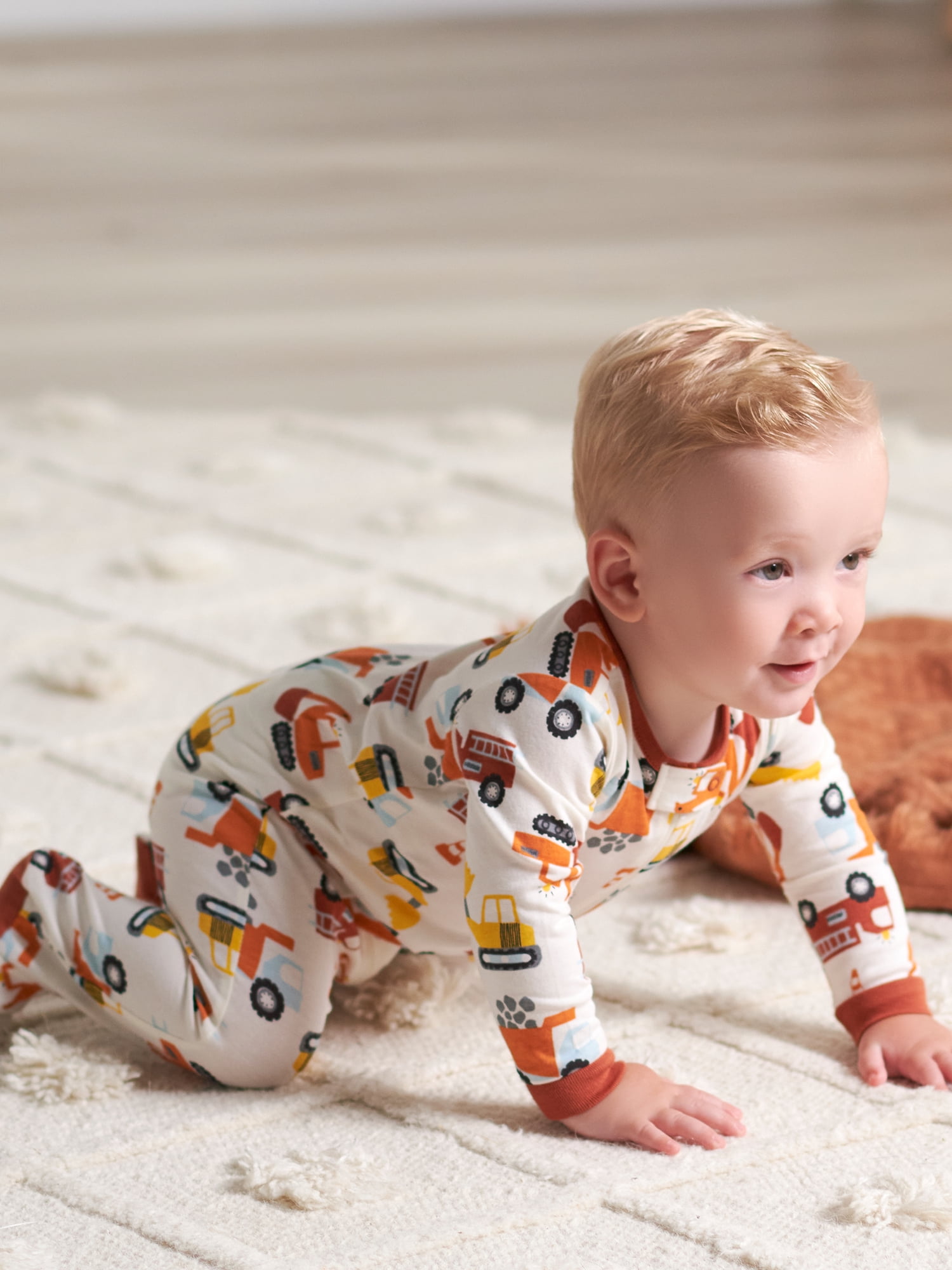 Gerber Baby Boy Sleep 'n Play Footed Pajamas, 4-Pack