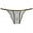 White, variant on Men's Leopard Bordered Ice Silk Bikini G-String Underwear Sexy Lingerie Posing Jockstrap Hipster Thong Stretchy Soft Fabric White L