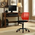 thumbnail image 1 of Homy Casa Ergonomic Task Chair Work Stool with Adjustable Height, 360° Swivel and Rolling Casters for Home Offices, Study Desks and Laptop Workstations, 1 of 5