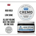 thumbnail image 3 of (5 pack) Cremo Mens Hair Paste - Premium Barber Grade Thickening Paste with High Hold and Low Shine, 4 Oz, 3 of 4