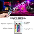 thumbnail image 4 of Projecteur RVB 25 W Projecteur Extérieur Étanche IP66 avec Télécommande pour Éclairage de Scène de Mariage, d'Anniversaire et de Fête, 4 of 7