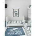thumbnail image 4 of Marmont Hill Happy Blue Robot Framed Wall Art, 12.00" x 1.50", 4 of 6